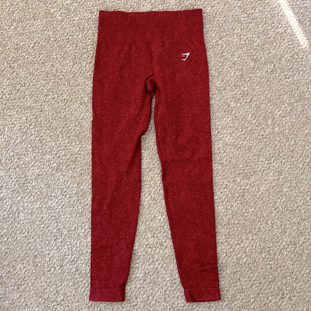 Gymshark Adapt Leggings - red